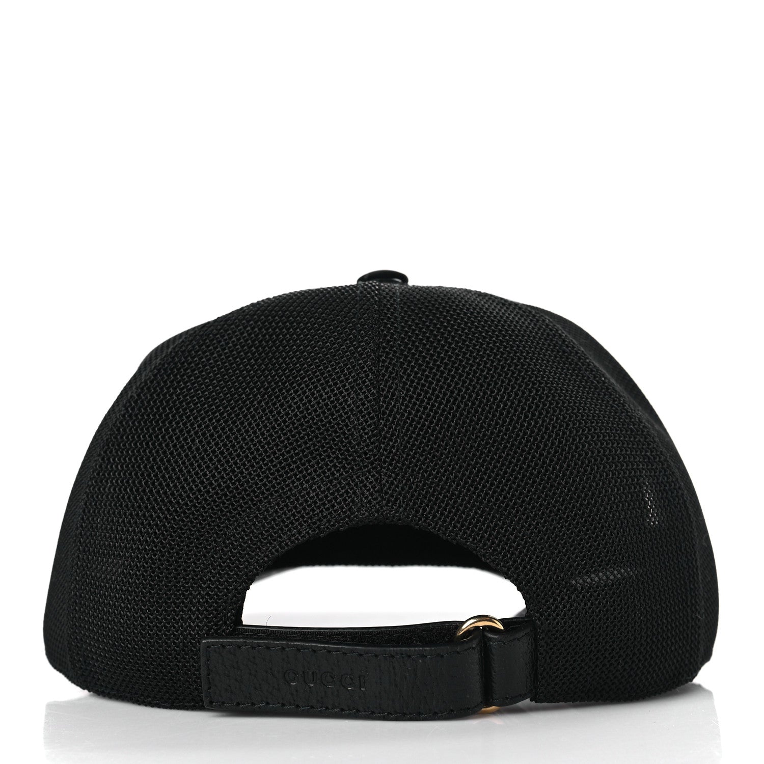 Gucci GG Supreme Monogram Tiger Print Baseball Hat L Black 5 of 9
