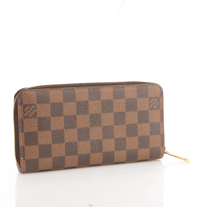 Louis Vuitton Damier Ebene Illustre Zippy Wallet Violet 3 of 8