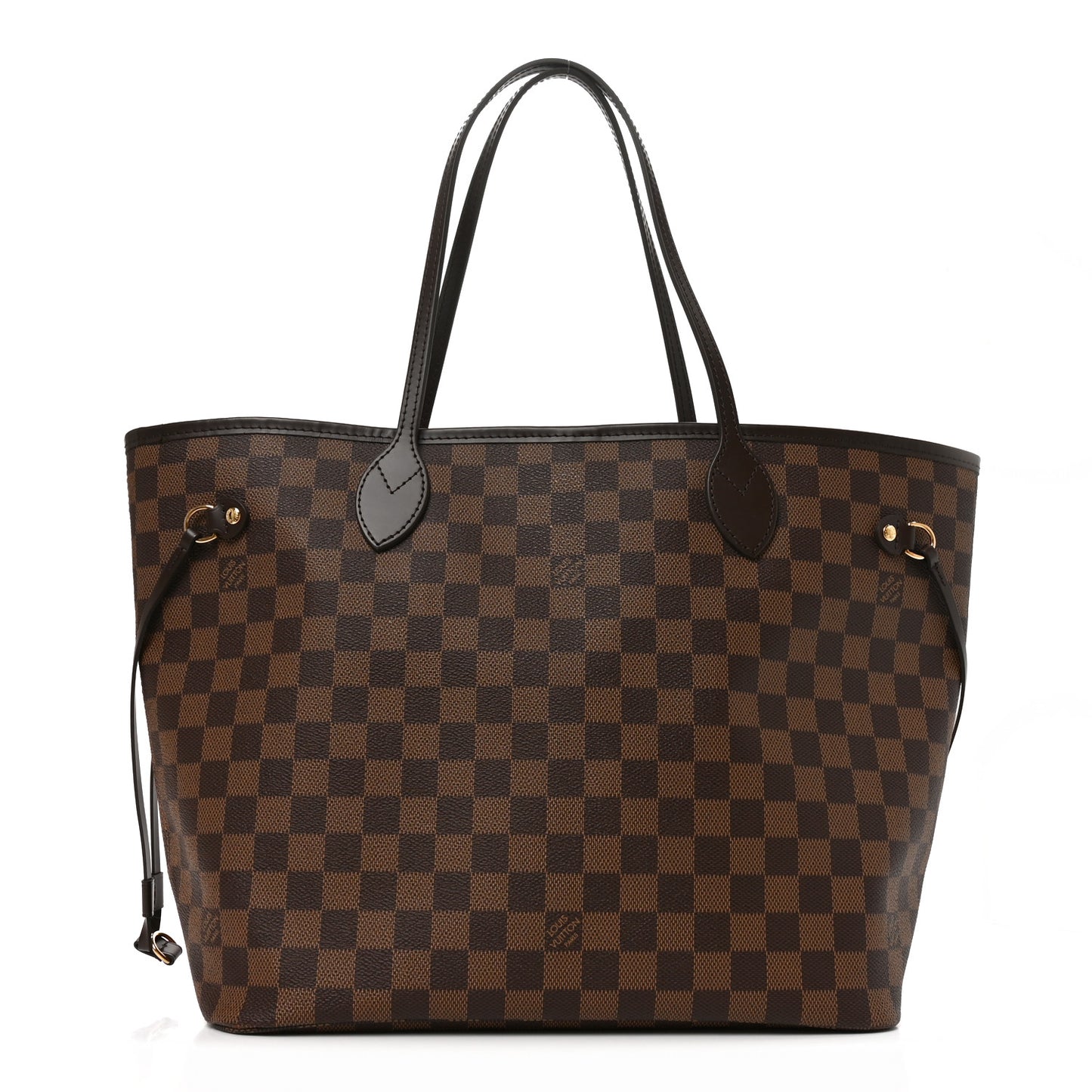 Damier Ebene Neo Neverfull MM Rose Ballerine
