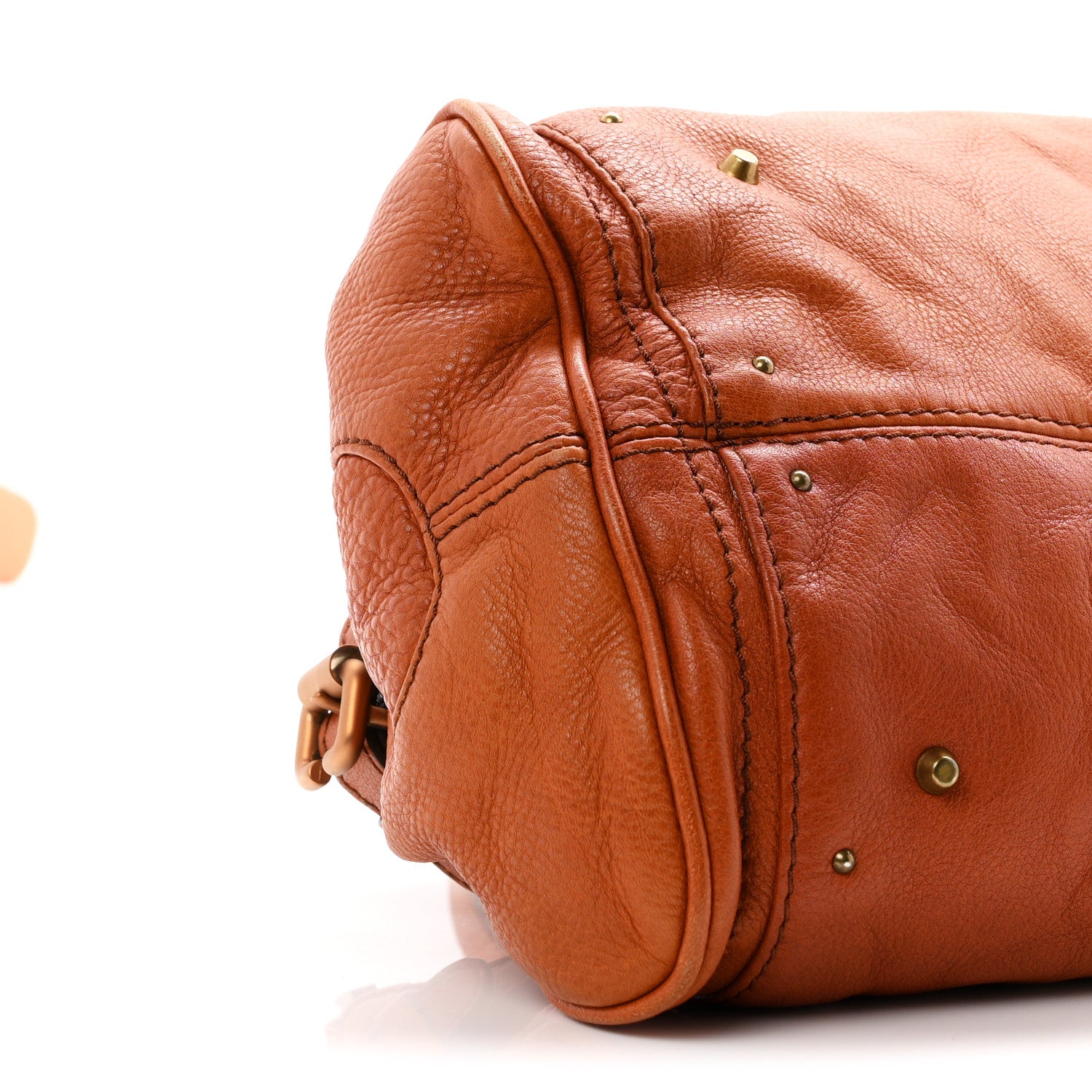 Chloe Calfskin Medium Paddington Satchel Ecureil Brown 9 of 10
