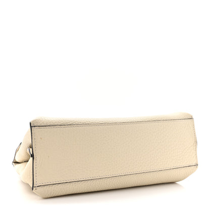 Gucci Cellarius Calfskin Small Bamboo Daily Top Handle Bag Mystic White 4 of 12