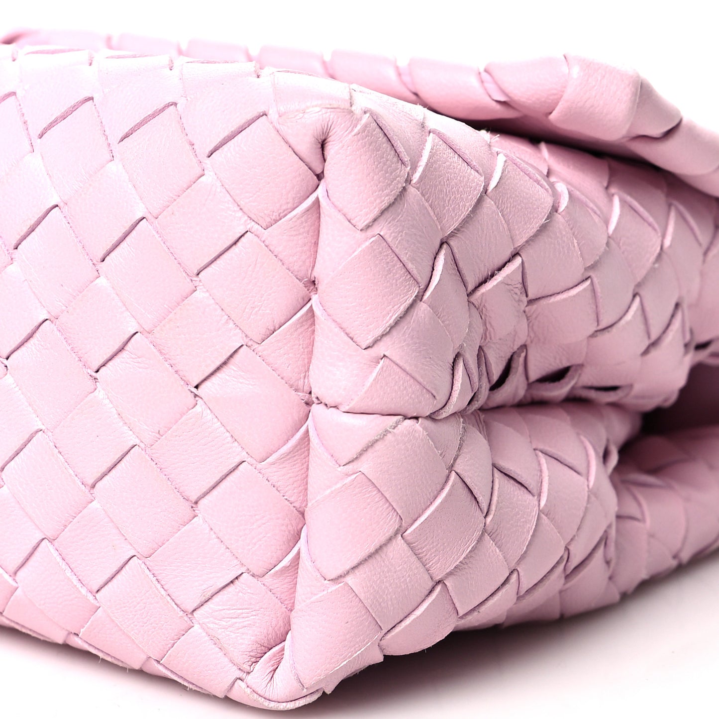 Nappa Intrecciato Baby Olimpia Shoulder Bag Dragee