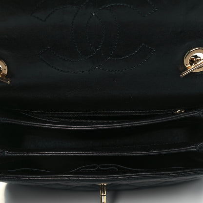 Chanel Lambskin Quilted Small Trendy CC Dual Handle Flap Bag Black 5 of 14