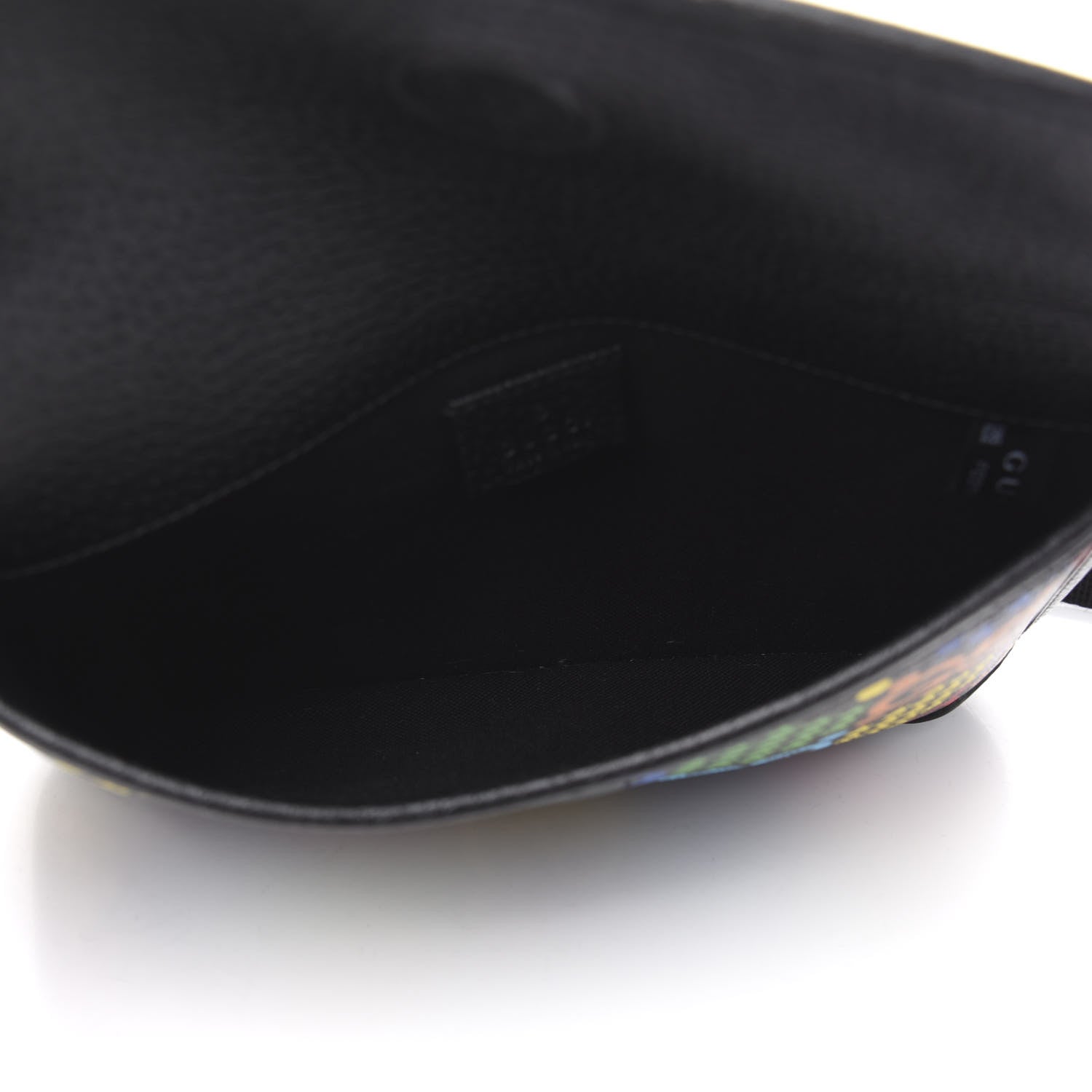 Gucci GG Supreme Monogram Psychedelic Slim Belt Bag Black 5 of 10