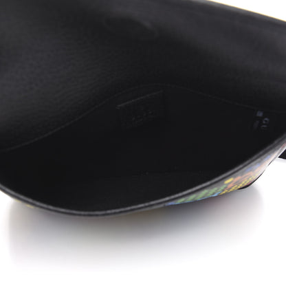Gucci GG Supreme Monogram Psychedelic Slim Belt Bag Black 5 of 10