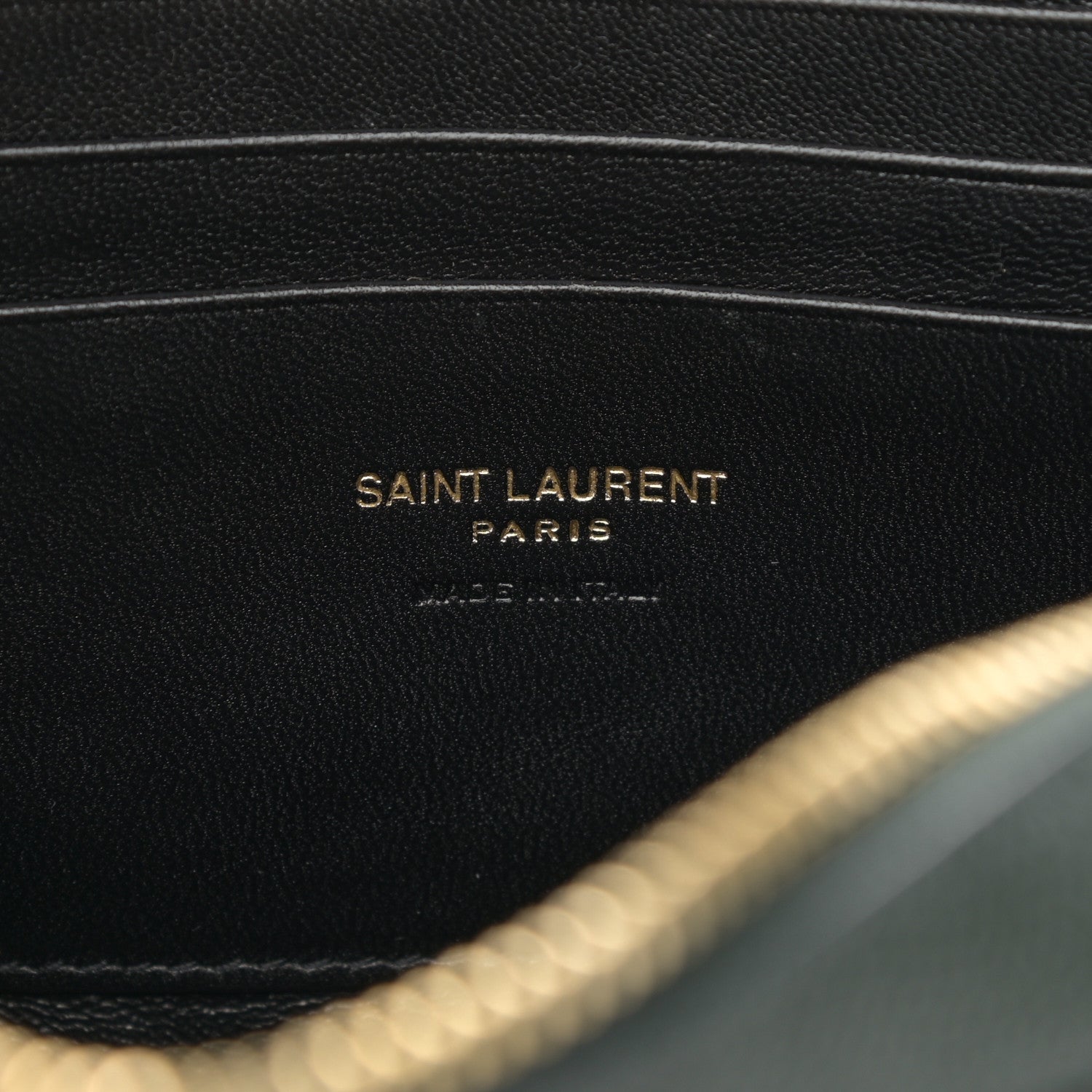 Saint Laurent Grain De Poudre Matelasse Monogram Mini Lou Camera Bag New Vert Fonce 6 of 10