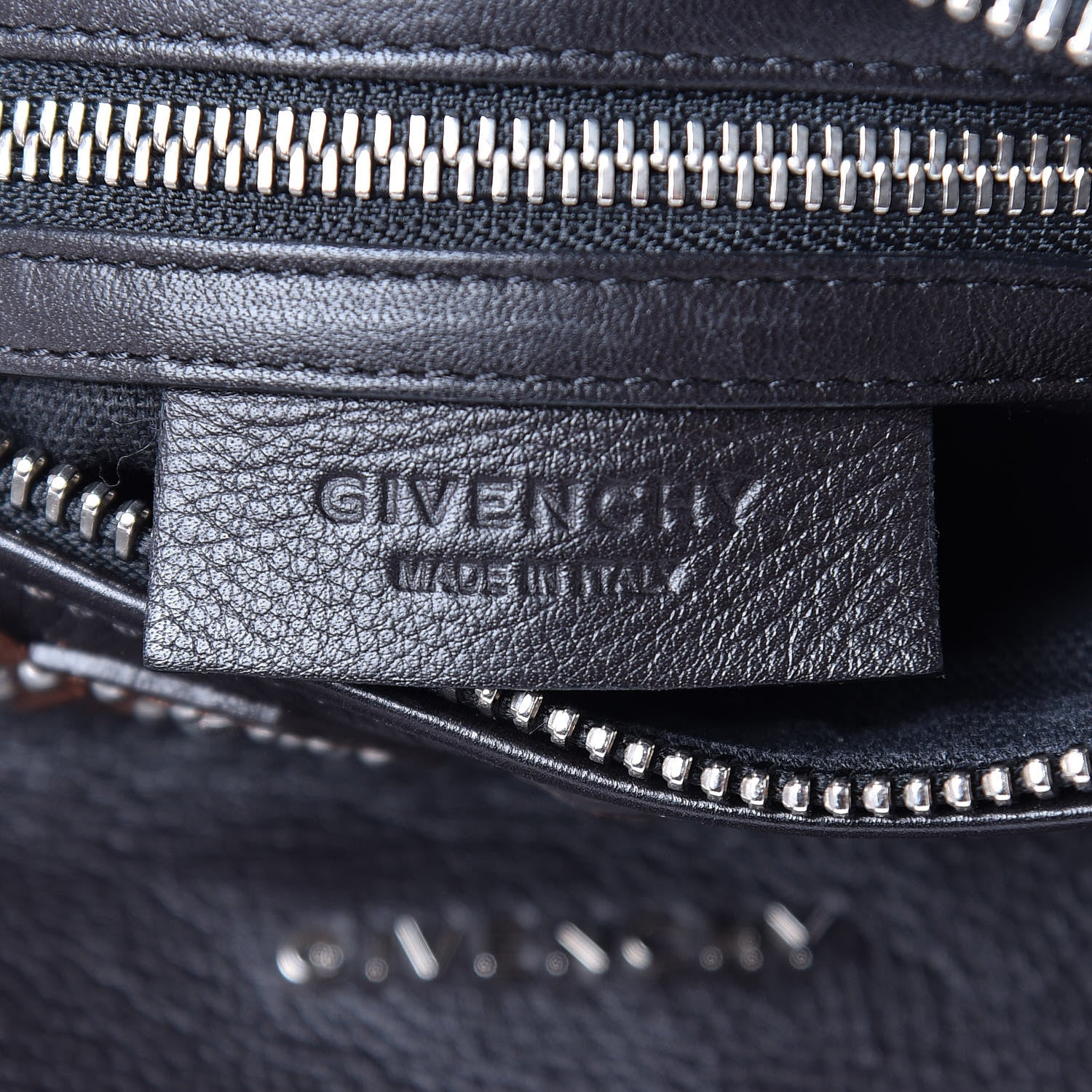 Givenchy Calfskin Small Studded Pandora Black Brown 6 of 10