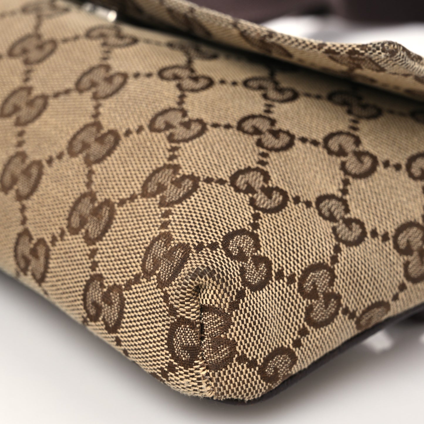 Monogram Belt Bag Dark Brown