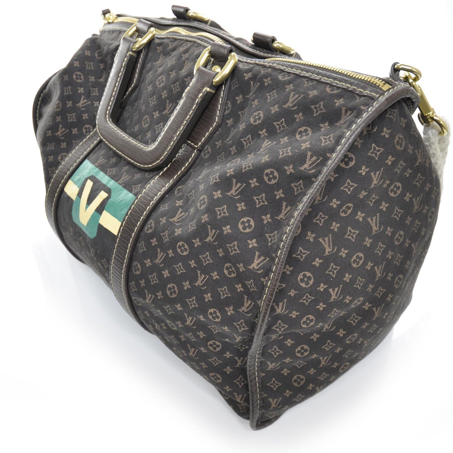 Mini Lin Initiales Keepall Grey