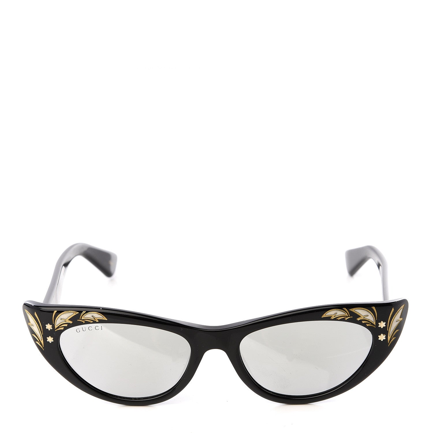 Gucci Acetate Cat Eye GG0089S Sunglasses Black 2 of 8