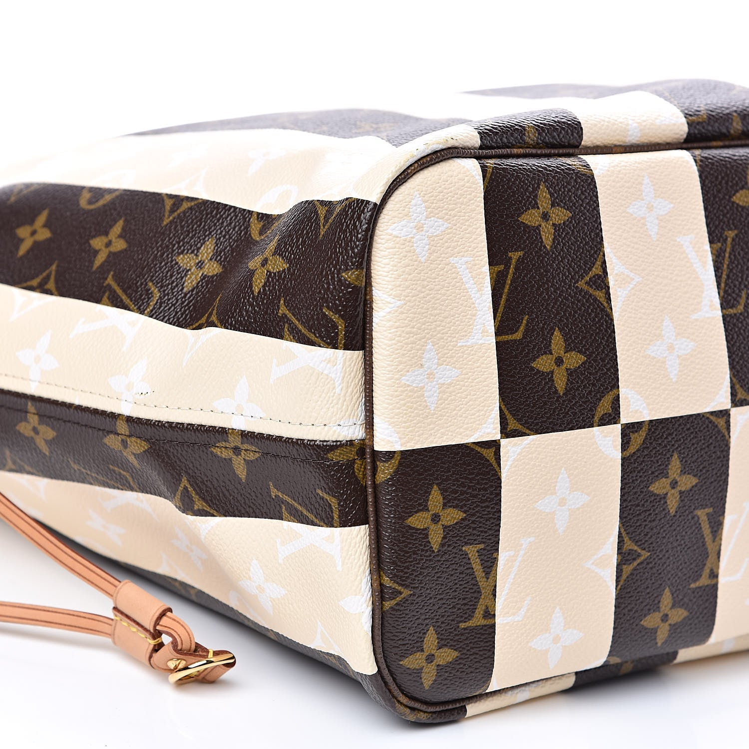 Louis Vuitton Monogram Rayures Neverfull MM 6 of 17