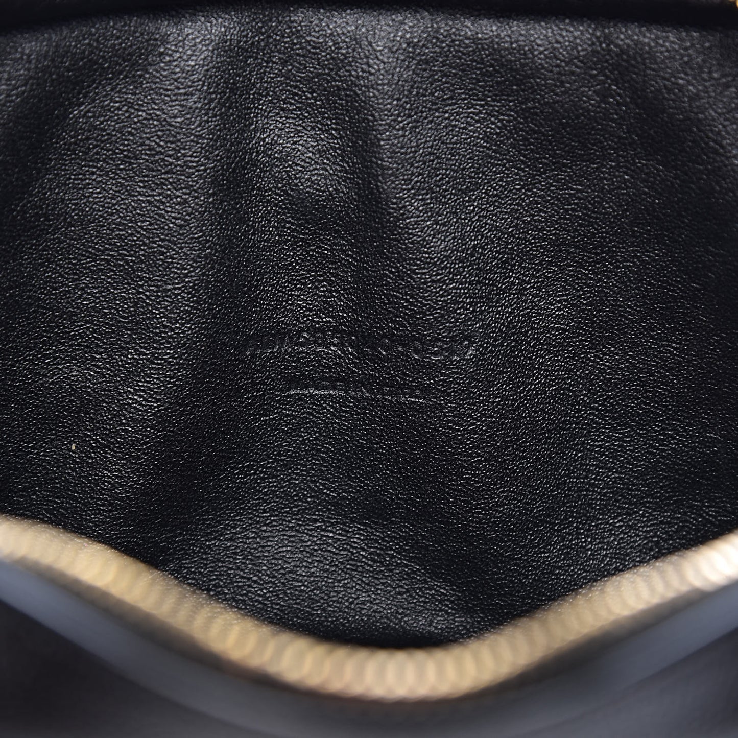 Grain De Poudre Matelasse Monogram Mini Lou Camera Bag Black