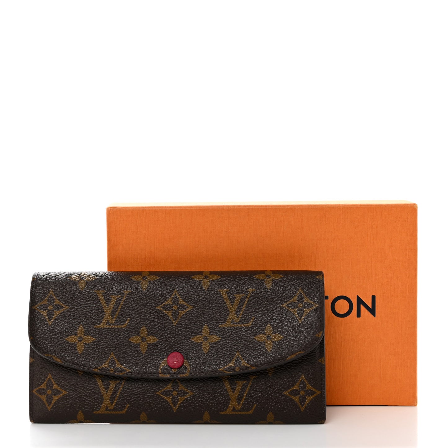 Monogram Emilie Wallet Fuchsia