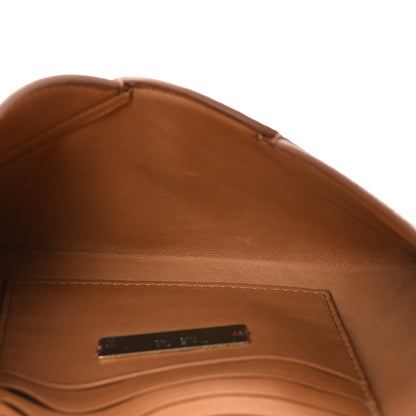 The Row Snakeskin Envelope Chain Clutch Camel 5 of 9