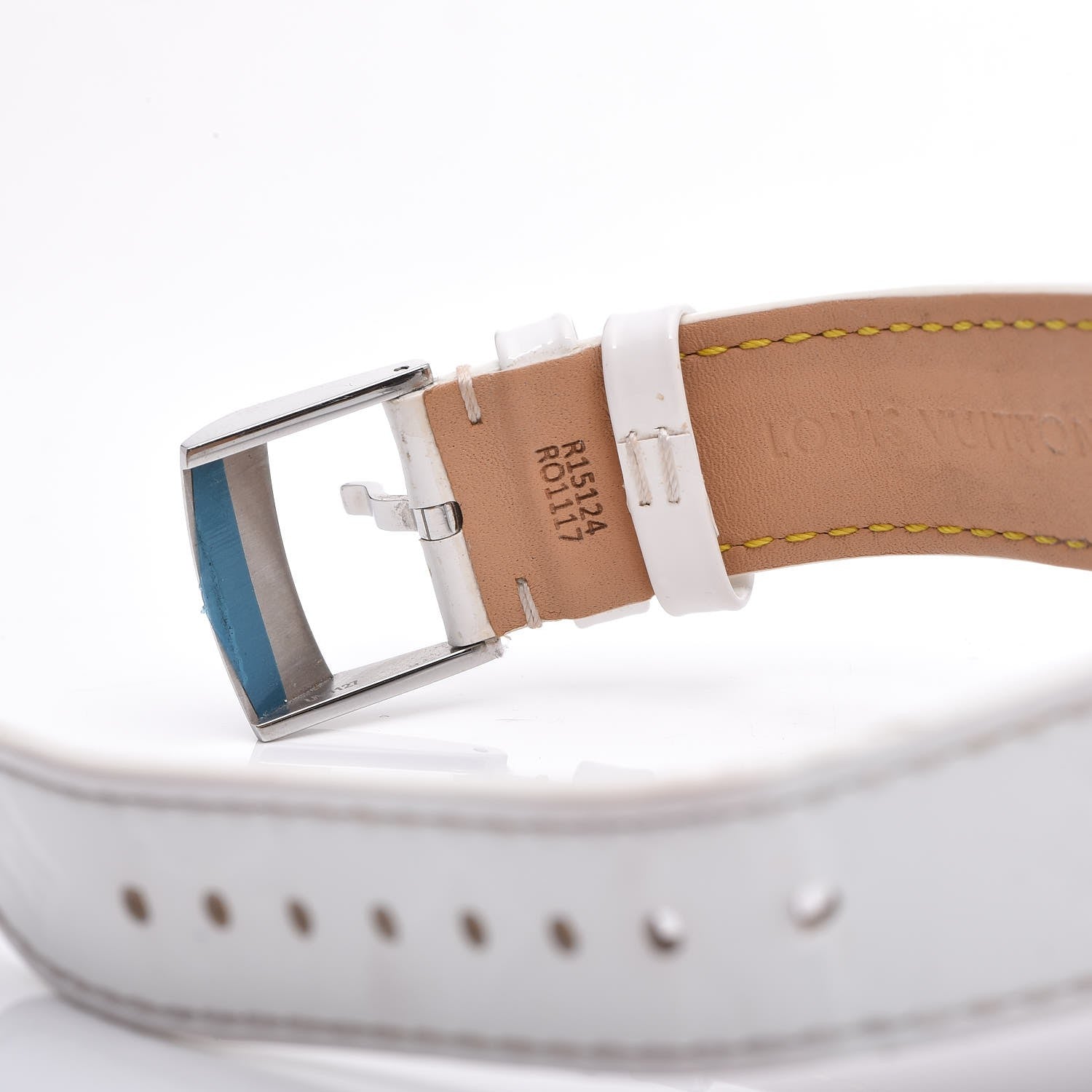 Louis Vuitton Stainless Steel 42mm Monogram Tambour Horizon Smartwatch White 10 of 12