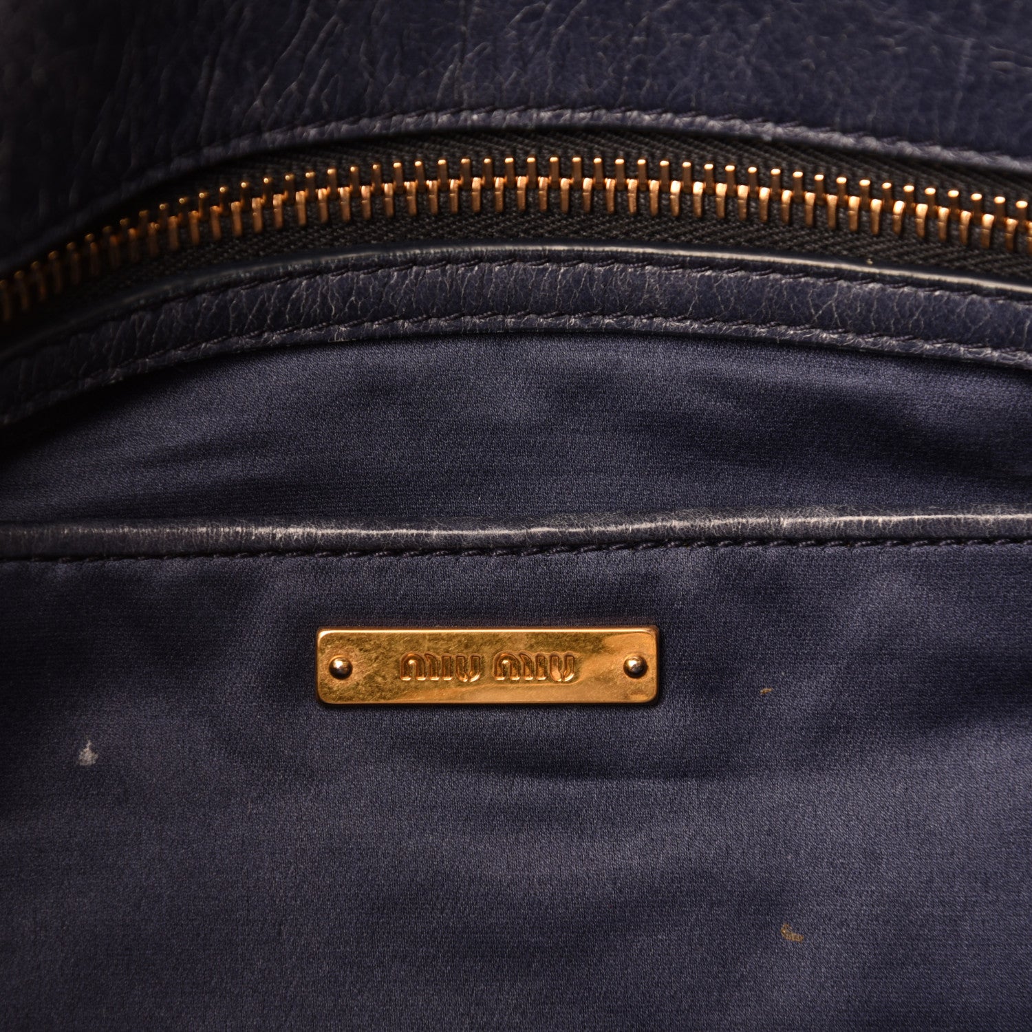 Miu Miu Nappa Matelasse Bow Tote Bleuette 8 of 10