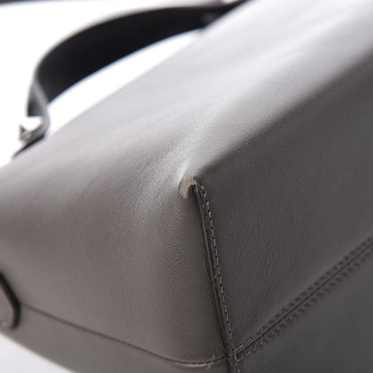 Fendi Vitello Dolce 4 Color Medium By The Way Boston Bag Carbone Grigio Polvere Multicolor 12 of 15
