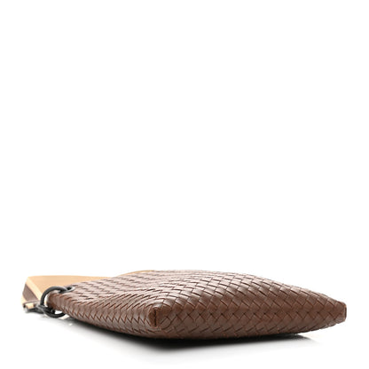 Bottega Veneta Nappa Intrecciato VN Crossbody Messenger Bag Brown 4 of 8