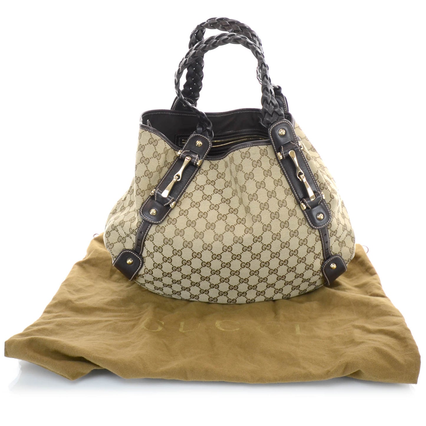 Monogram Pelham Tote Brown