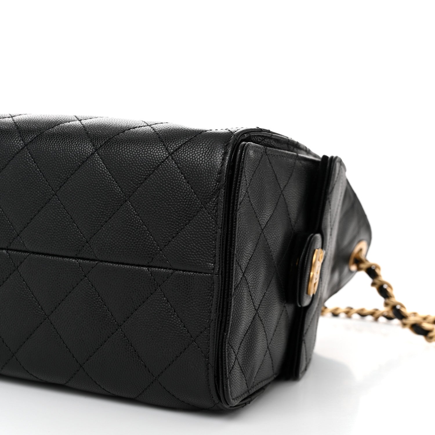 Chanel Caviar Quilted Small Chanel 25 Handbag Black 10 of 10