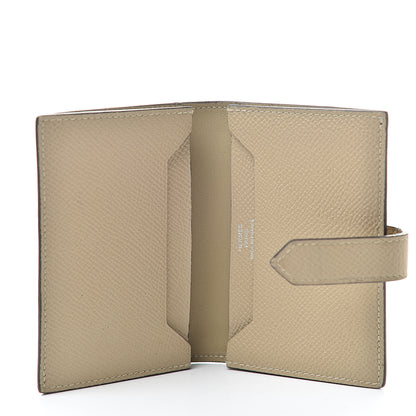 Hermes Epsom Bearn Card Holder Wallet Trench 5 of 11