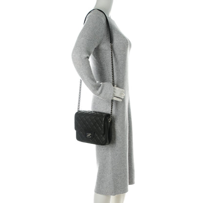 Chanel Caviar Quilted Small Rock In Rome Flap Black 2 of 8