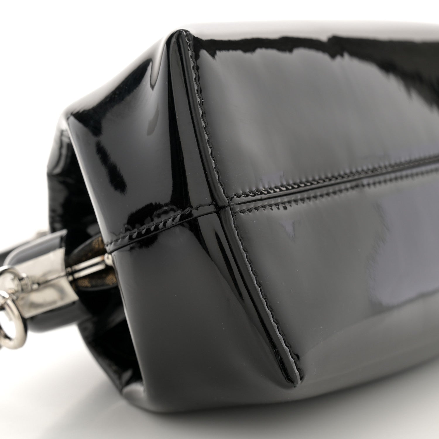 Fendi Patent Midi Fendi First Black 9 of 10