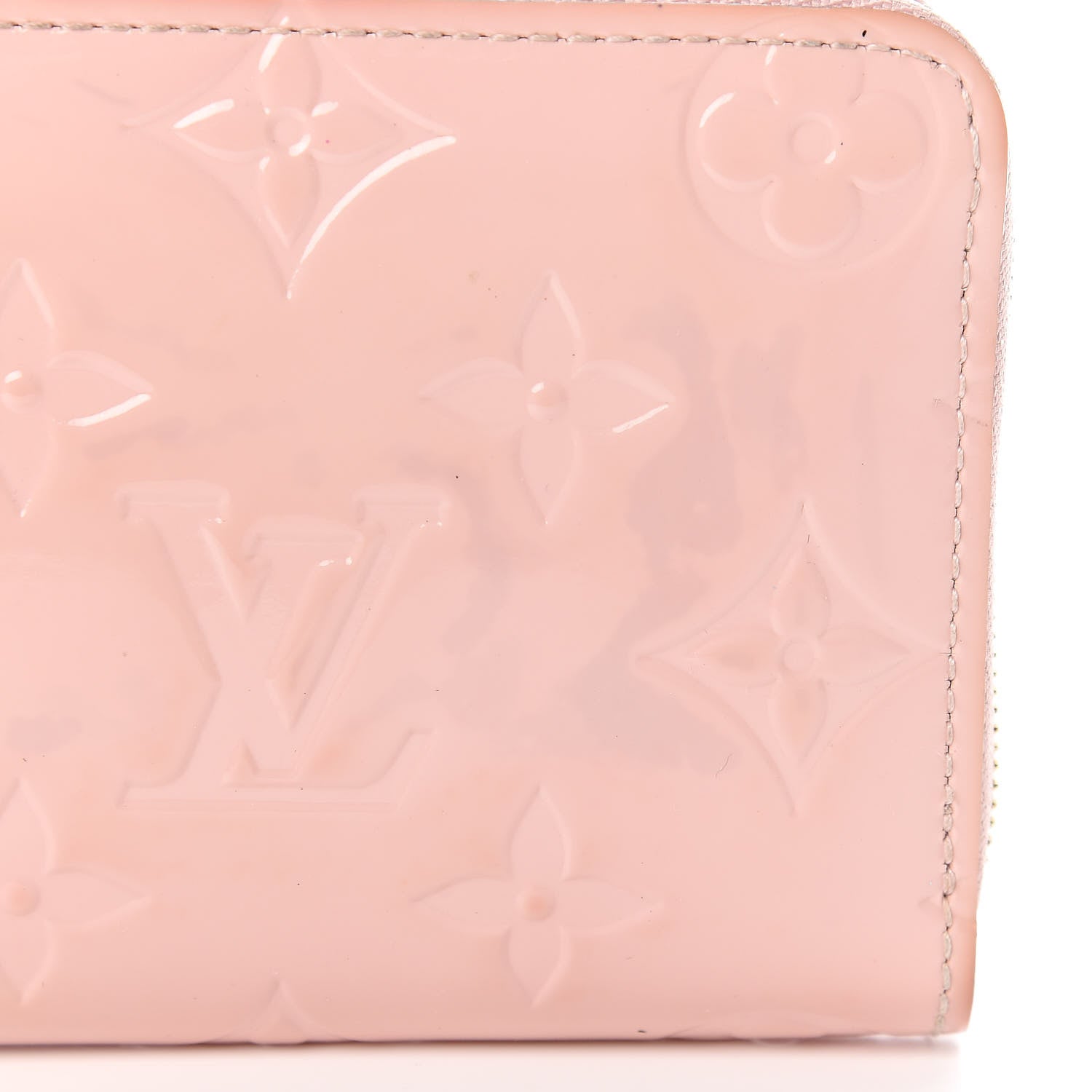 Louis Vuitton Vernis Zippy Coin Purse Rose Ballerine 9 of 11