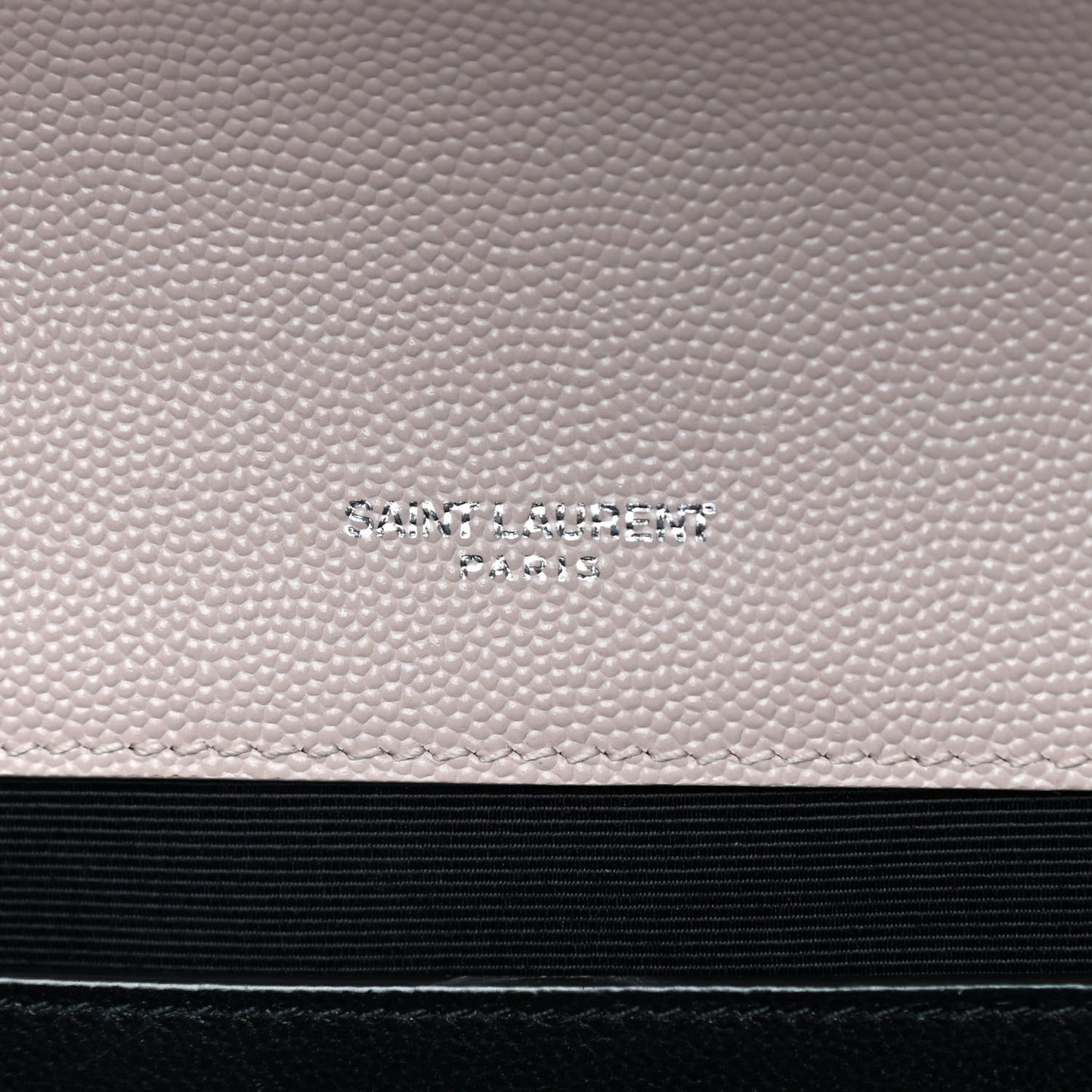 Grain De Poudre Textured Mixed Matelasse Medium Triquilt Monogram Satchel Marble Pink