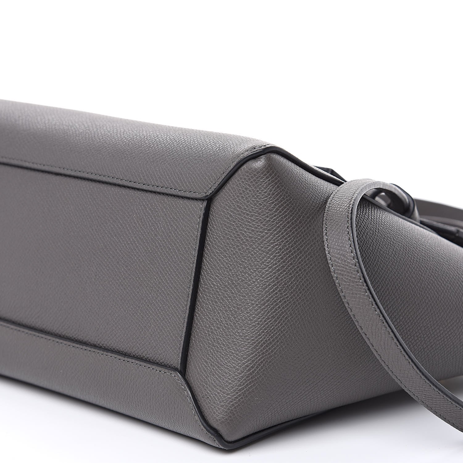 Celine Grained Calfskin Micro Belt Bag Grey 9 of 15