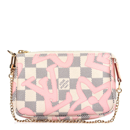 Louis Vuitton Damier Azur Tahitienne Mini Pochette Accessories 1 of 12