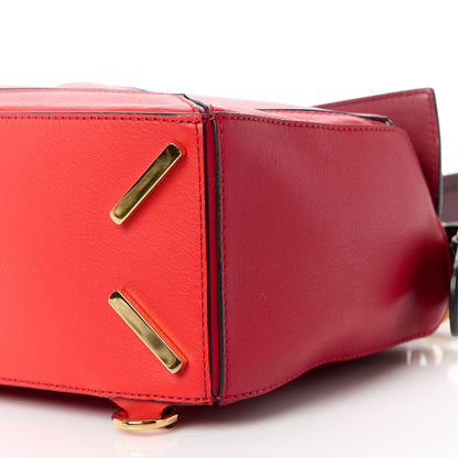 Loewe Calfskin Colorblock Small Puzzle Bag Red 11 of 11