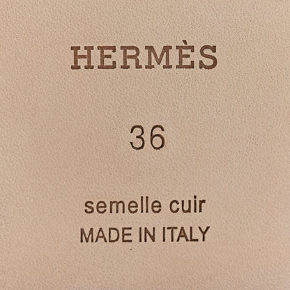 Hermes Epsom Oran Sandals 36 Etoupe 6 of 17