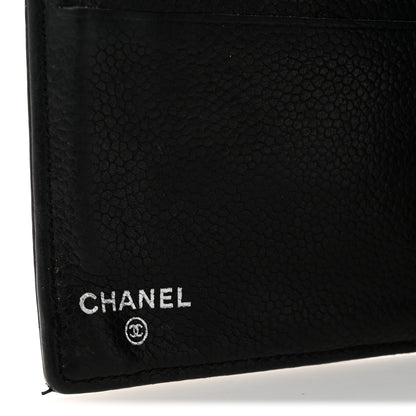 Chanel Caviar Timeless CC French Wallet Black 6 of 7