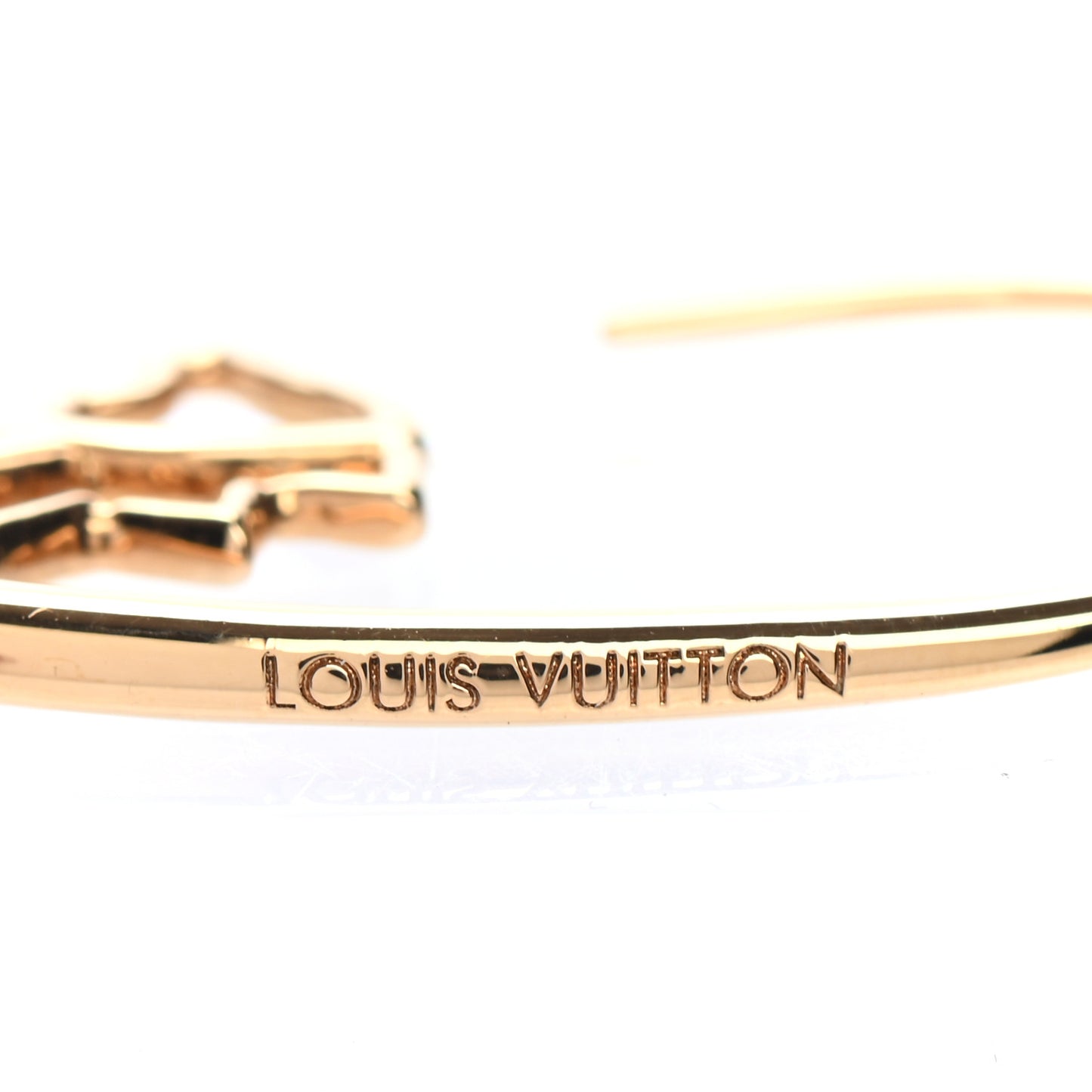 Fortune Leo Single Earring Gold