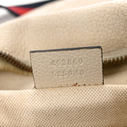 Gucci Grained Calfskin Logo Belt Bag White 6 of 9