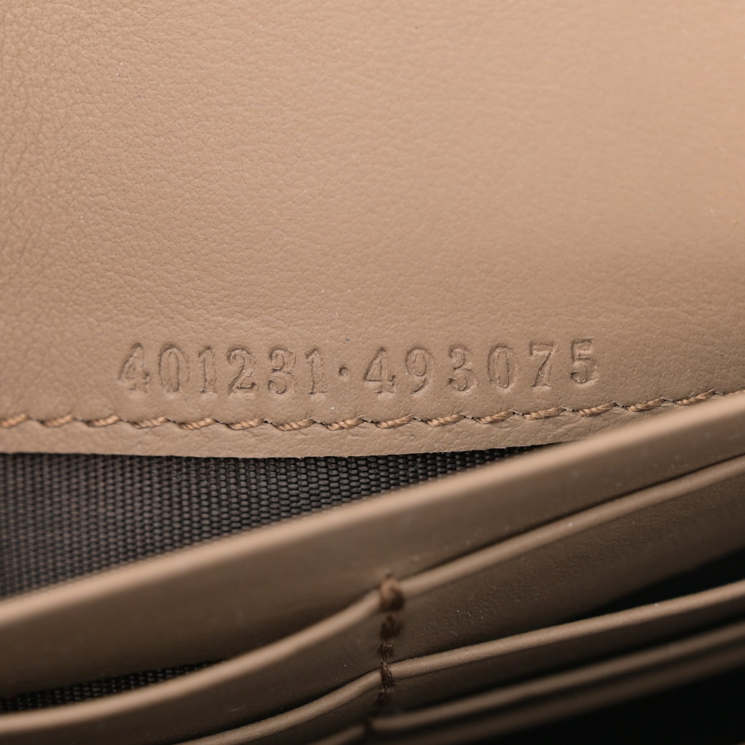 Gucci GG Supreme Monogram Mini Dionysus Chain Wallet Beige Taupe 8 of 14