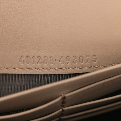 Gucci GG Supreme Monogram Mini Dionysus Chain Wallet Beige Taupe 8 of 14