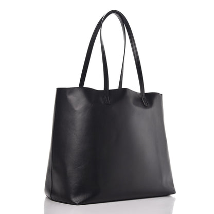Fendi Vitello Ginevra Elaphe Monster Eyes Shopping Tote Black Naturale 3 of 12