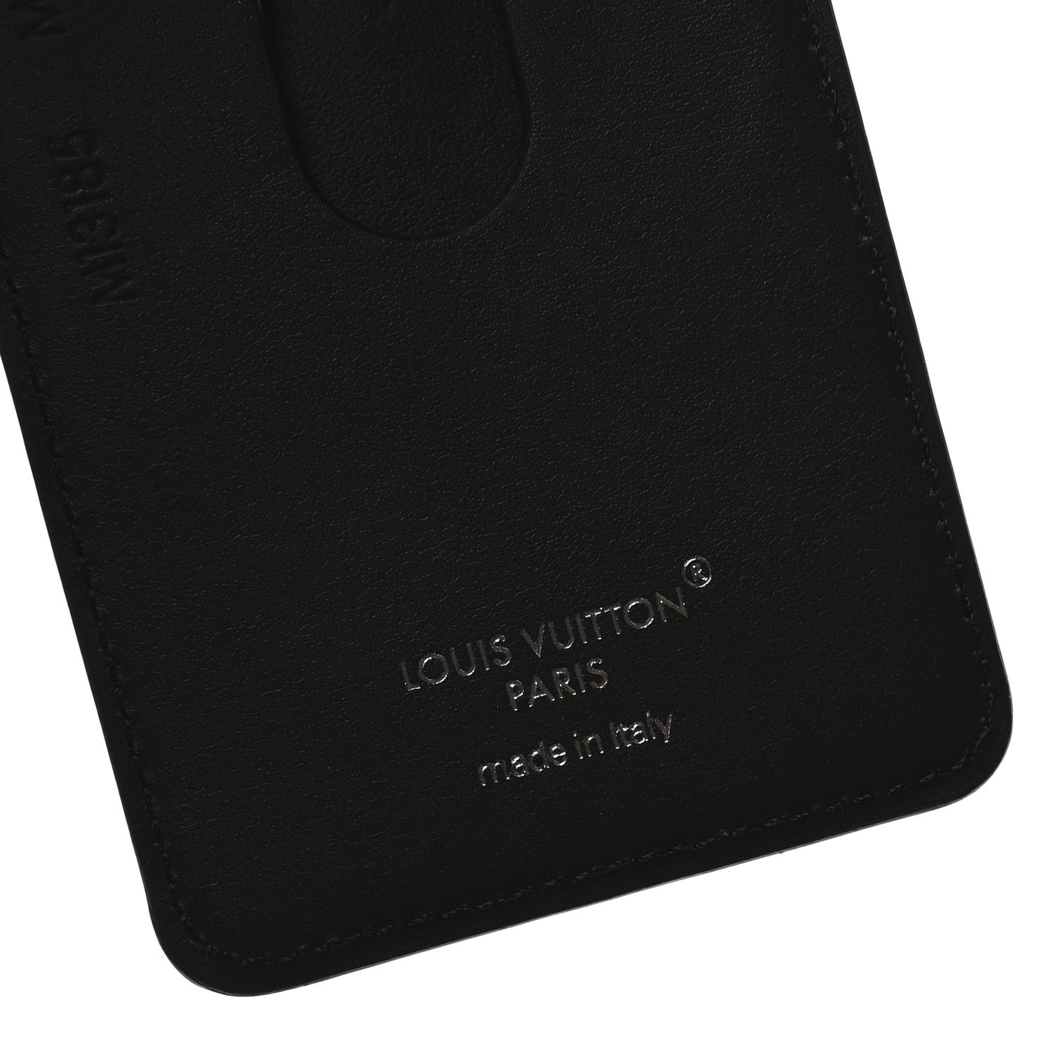 Louis Vuitton Monogram Macassar Magnetic Card Holder Black 5 of 6