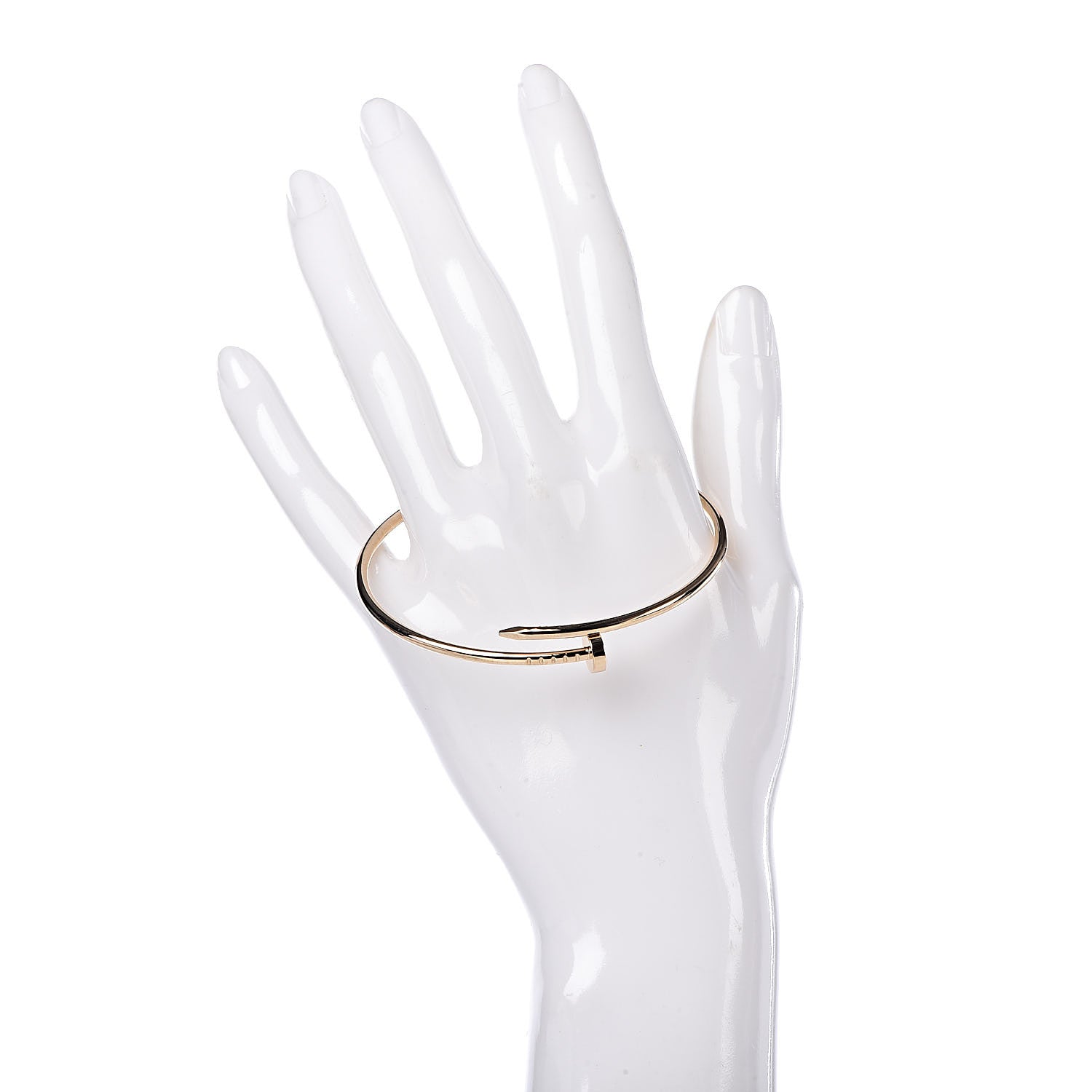 Cartier 18K Yellow Gold Small Juste Un Clou Bracelet 18 2 of 5