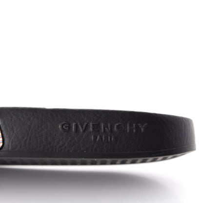 Givenchy Metallic Calfskin Logo Womens Pool Slide Sandals 36 Light Pink 10 of 12