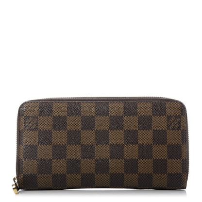 Louis Vuitton Damier Ebene Zippy Wallet 1 of 8