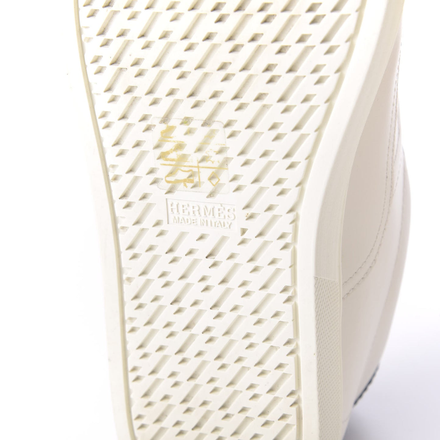 Calfskin Quicker Sneakers 41 White Black