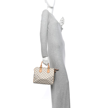 Louis Vuitton Damier Azur Speedy 25 2 of 13
