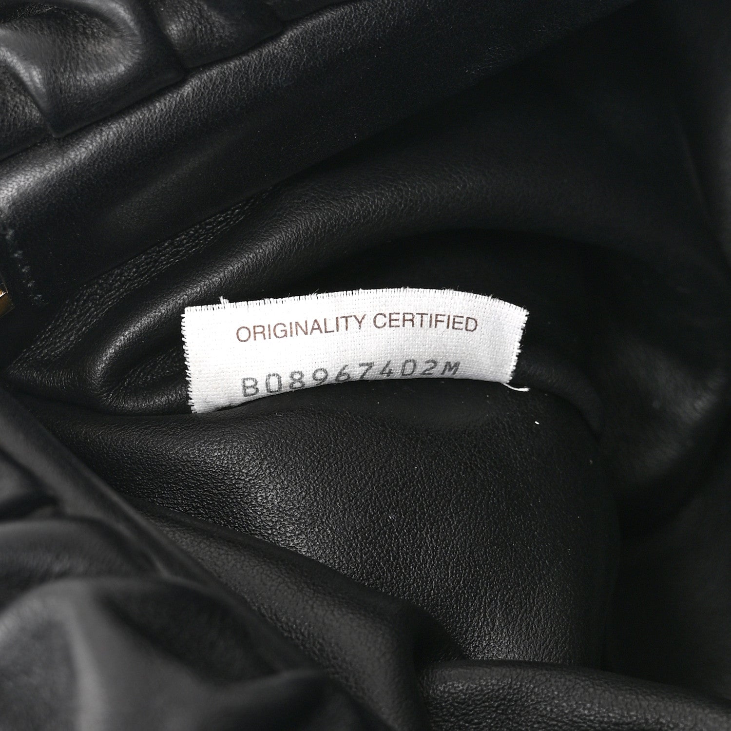 Bottega Veneta Calfskin The Pouch Chain Black 8 of 11