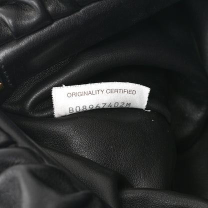 Bottega Veneta Calfskin The Pouch Chain Black 8 of 11