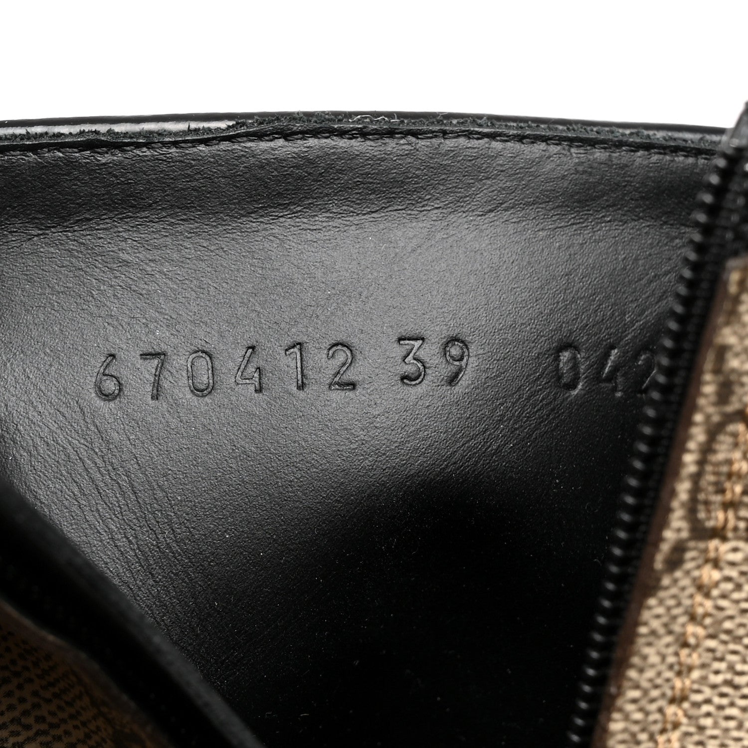 Gucci GG Supreme Monogram Magnum Calfskin Interlocking G Womens Lug Sole Ankle Boots 39 Beige Ebony Black 6 of 9