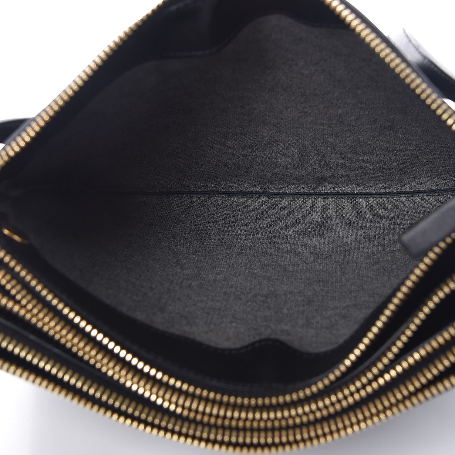 Celine Lambskin Large Trio Crossbody Bag Black 8 of 13