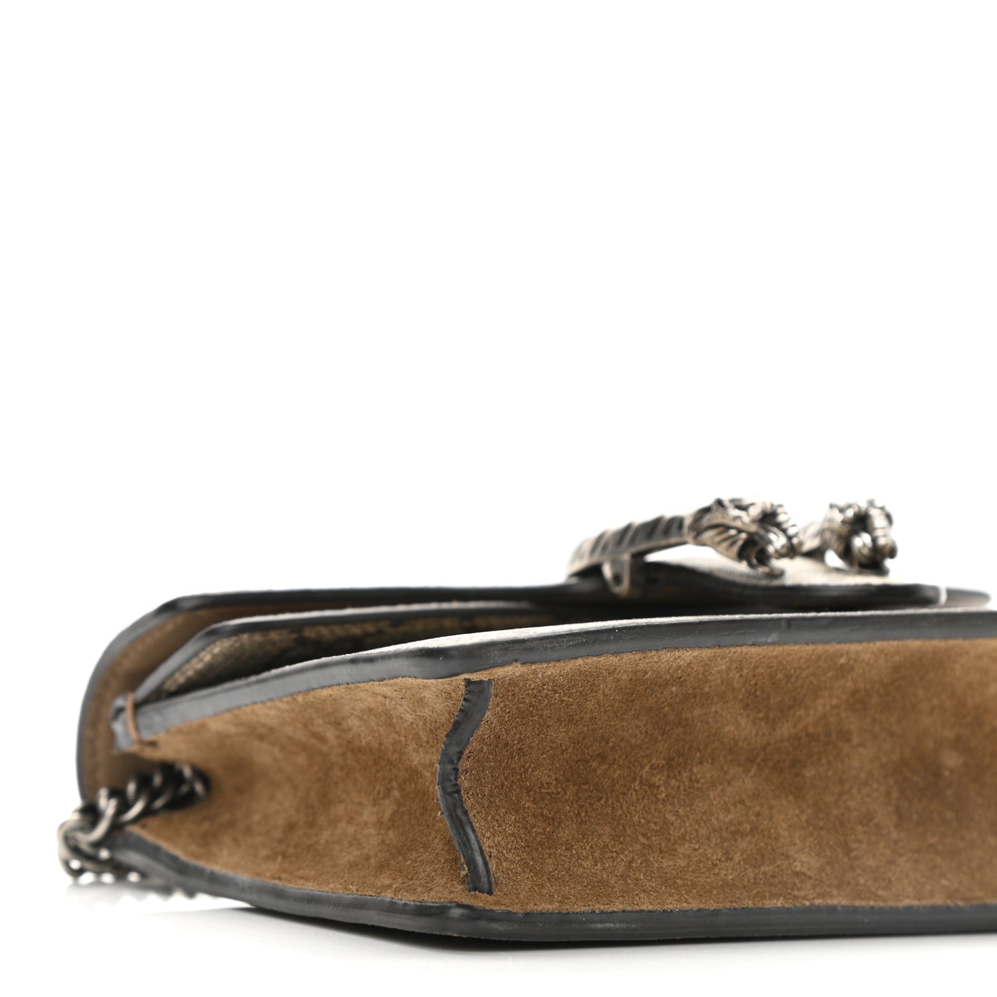 GG Supreme Monogram Super Mini Dionysus Shoulder Bag Taupe